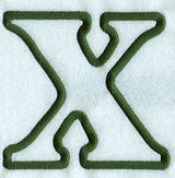 Modern Applique Chi - 5 inch