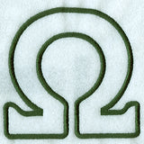 Modern Applique Omega - 5 inch