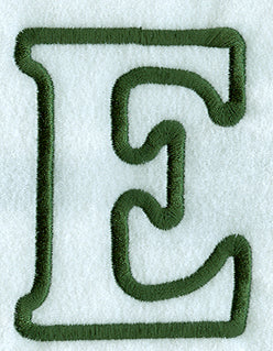 Modern Applique Epsilon - 5 inch