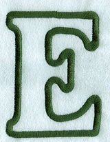 Modern Applique Epsilon - 5 inch