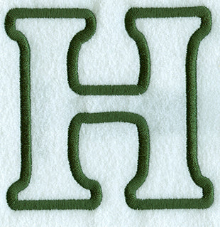 Modern Applique Eta - 5 inch