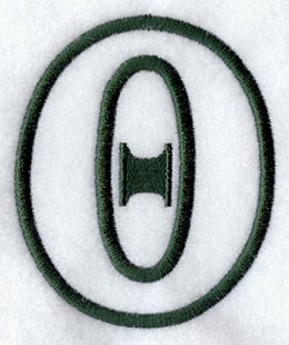 Modern Applique Theta - 5 inch