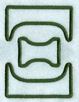 Modern Applique Xi - 5 inch