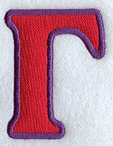 Modern Applique Gamma  - 5 inch