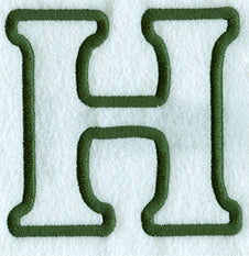 Modern Applique Eta - 5 inch