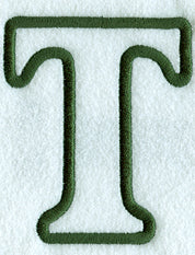 Modern Applique Tau - 5 inch