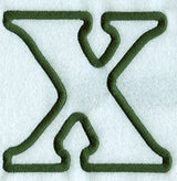 Modern Applique Chi - 5 inch