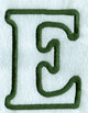 Modern Applique Epsilon - 5 inch