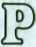 Modern Applique Rho - 5 inch