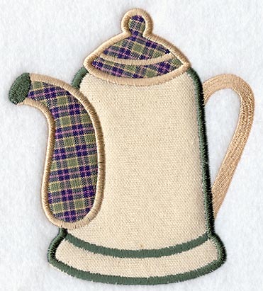 Teapot III (Applique)