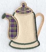 Teapot III (Applique)