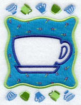 Teacup Frame (Applique)