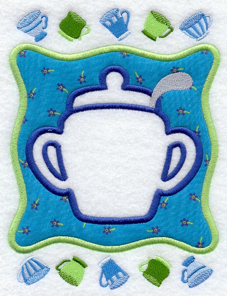 Sugarbowl Frame (Applique)