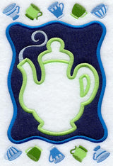 Teapot Frame (Applique)