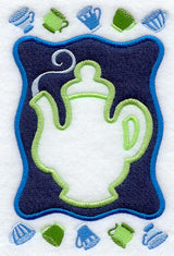 Teapot Frame (Applique)