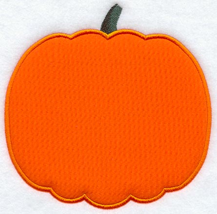 Round Pumpkin (Applique)