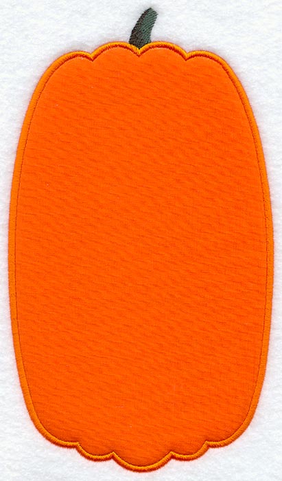Tall Pumpkin (Applique)