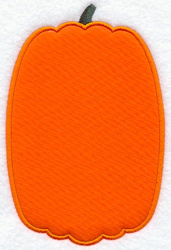 Tall Pumpkin (Applique)