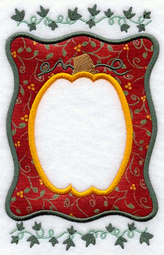 Pumpkin Frame (Applique)