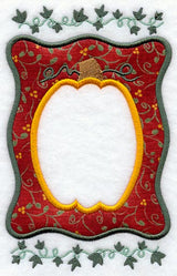 Pumpkin Frame (Applique)
