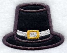 Pilgrim Hat (Applique)