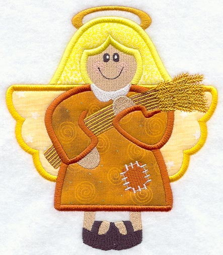 Harvest Angel - Front (Applique)