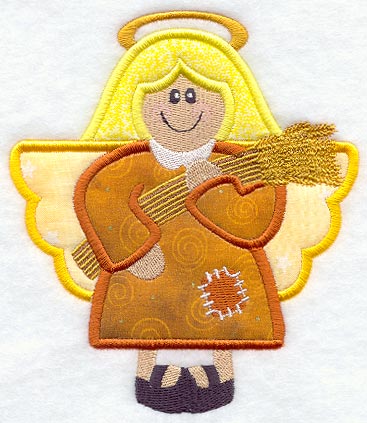 Harvest Angel - Front (Applique)