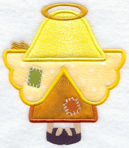 Harvest Angel - Back (Applique)