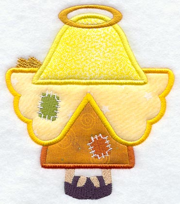 Harvest Angel - Back (Applique)