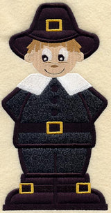 Pilgrim Boy - Front (Applique)