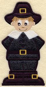 Pilgrim Boy - Front (Applique)