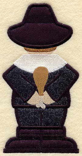 Pilgrim Boy - Back (Applique)