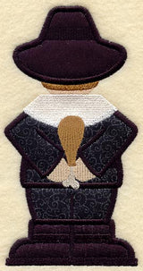 Pilgrim Boy - Back (Applique)