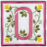 Friendship Square Letter O - 6 inch (Applique)