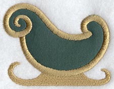 Sleigh (Applique)