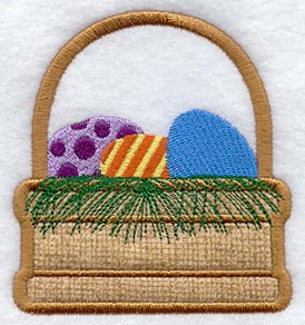 Easter Basket (Applique)