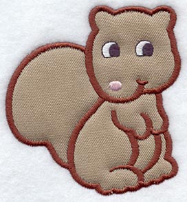 Squirrel (Applique)