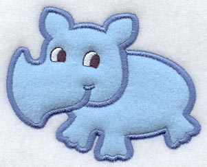 Rhinoceros (Applique)