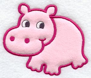 Hippopotamus (Applique)