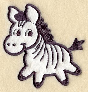 Zebra (Applique)