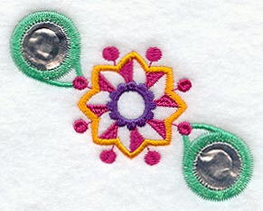 Kashmir Mirror Motif