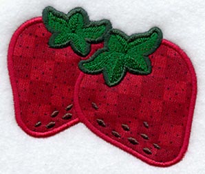 Strawberry (Applique) - Mirror