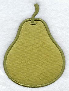 Pear (Applique) - Mirror