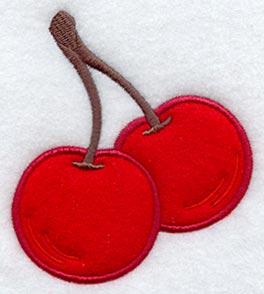 Cherry (Applique) - Mirror