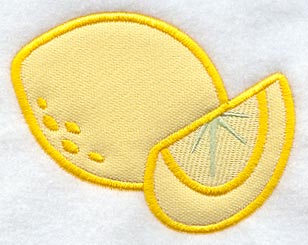 Lemon (Applique) - Mirror