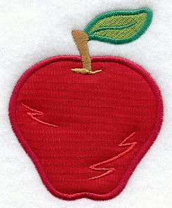 Apple (Applique) - Mirror