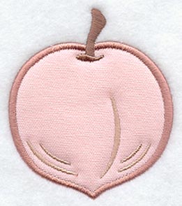 Peach (Applique) - Mirror