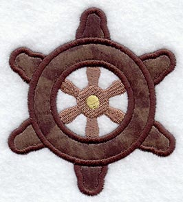 Ship's Wheel (Applique)
