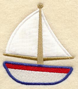 Sailboat (Applique)