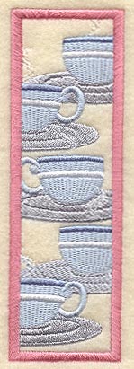 Coffee Cups Bookmark (In-the-Hoop)